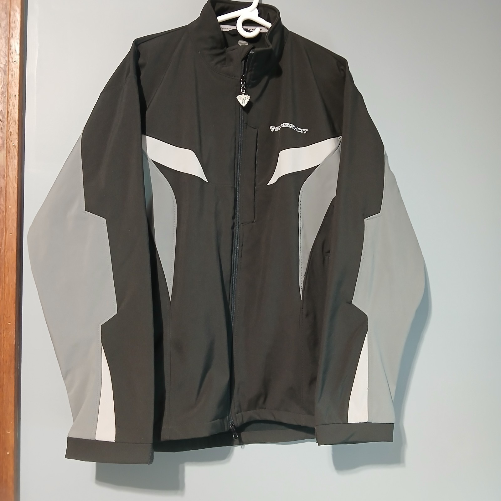 Slingshot Men's Driver Jacket Black/Gray Polaris Size 2xl